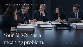 What Makes AI Evidence Mean Enterprise Value | The Unseen Variable 08