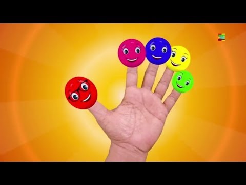 Video màu sắc ngón tay gia đình Vườn ươm vần bài hát cho bọn... - youtube