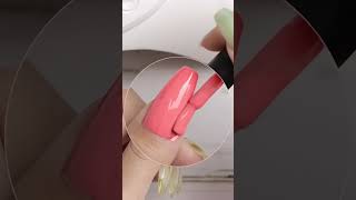 Nail Hack for quick and easy clean-up of excess color gel polish!