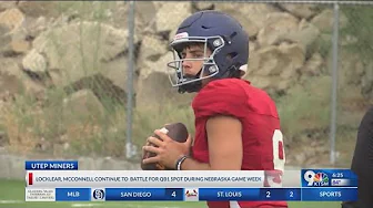 Locklear, McConnell QB battle at UTEP continues into Nebraska game week thumbnail