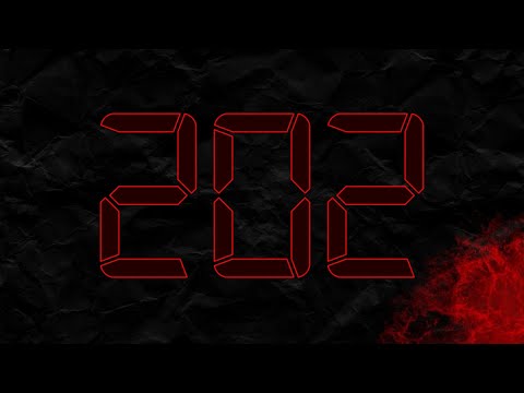 Countdown from 202 to 0 in RED