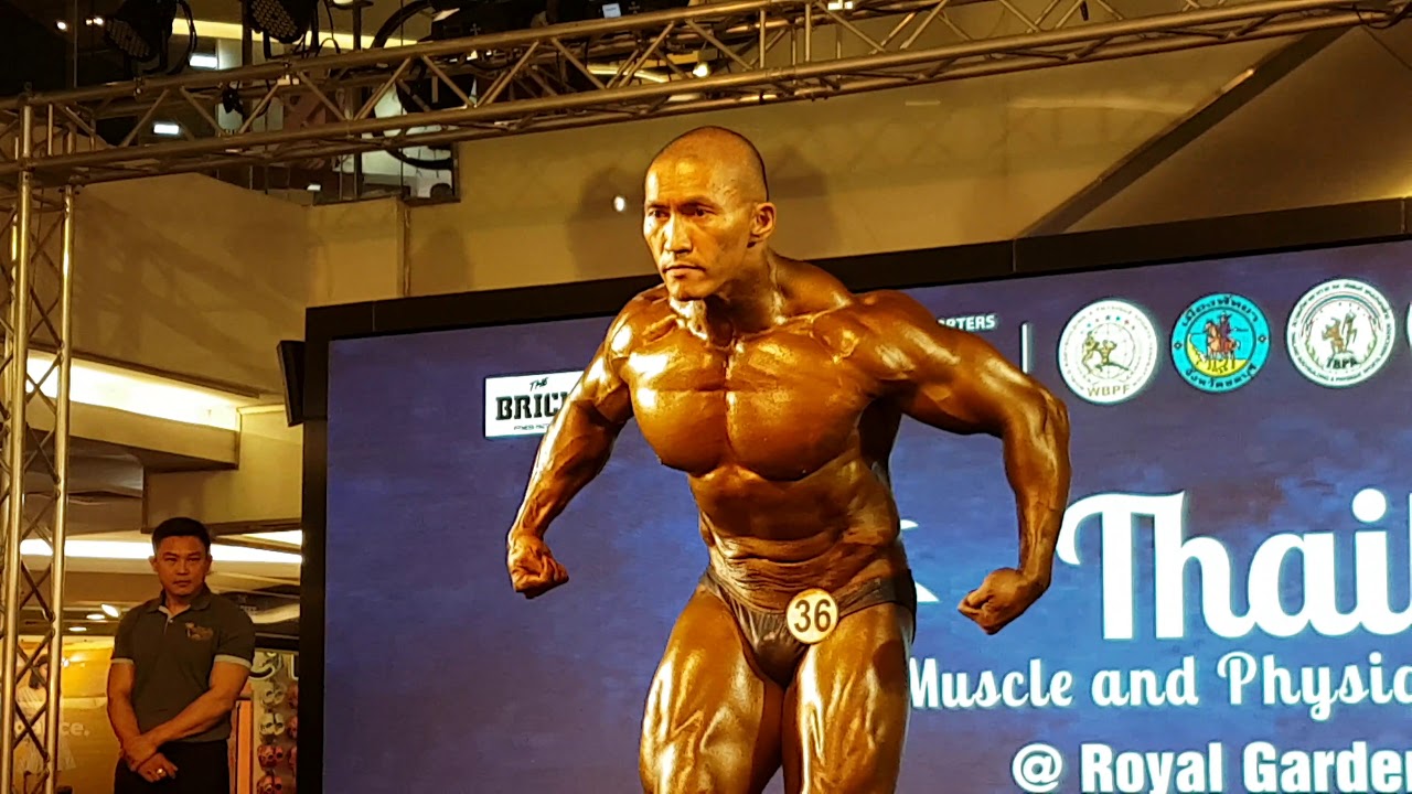 Thailand Muscle Physique Championships 2019, MBB +80 kg. (Royal