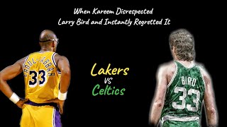 Kareem Disrespected Larry Bird \& Instantly Regretted It REACTION 🔥 #larrybird #nbalegends