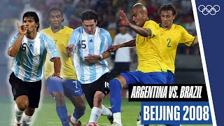 🇦🇷 Argentina 🆚 🇧🇷 Brazil | ⚽️ Men's Football Semifinal | Beijing 2008