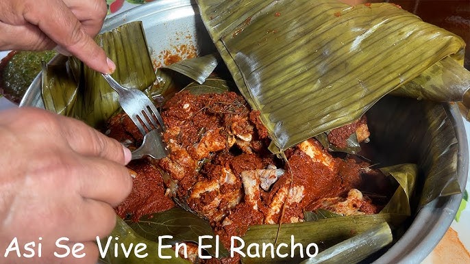 Barbacoa De Puerco No Vas A Creer Su Sabor La Cocina En El Rancho - YouTube