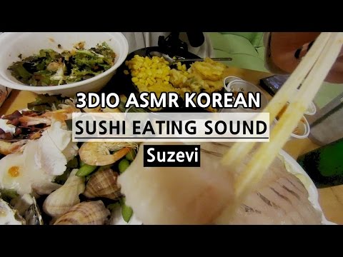 ASMR '회 먹으면서 수다 Sashimi & Sushi Eating & Talk'