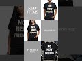 black t shirt No New friends
