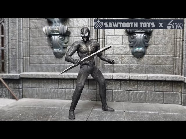 共生体 毒液 SAWTOOTH TOYS X 6in studio-1/12 Symbiotic Variant STM