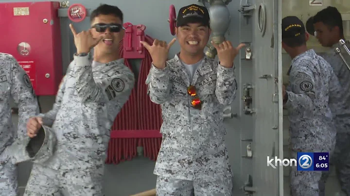 Smiles, shakas during Open Ship Day at Pearl Harbor - DayDayNews