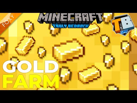 Thumbnail For AFK GOLD FARM | Truly Bedrock Season 2 [14] | Minecraft Bedrock Edition 1.16 SMP