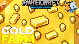 AFK GOLD FARM | Truly Bedrock Season 2 [14] | Minecraft Bedrock Edition 1.16 SMP