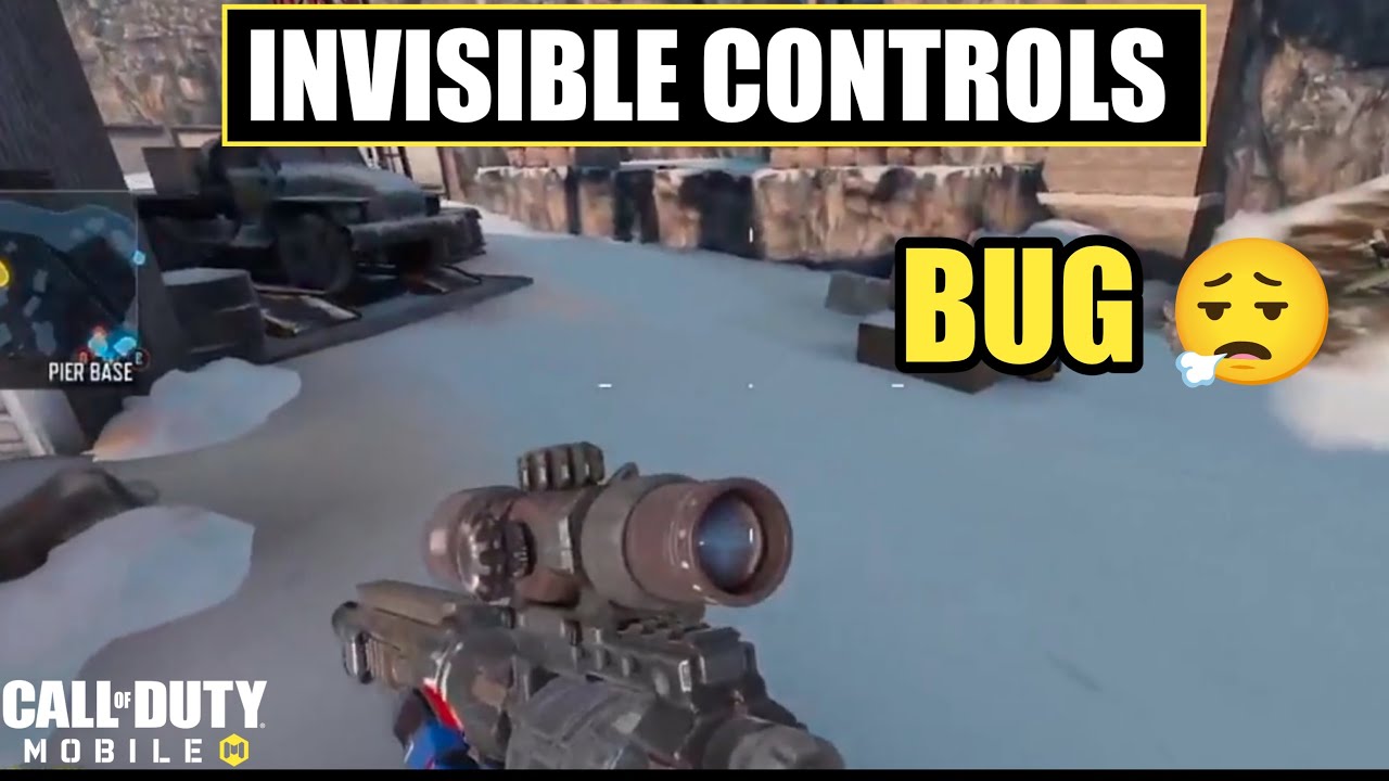*NEW* Codm Invisible Controls On Screen Bug 😮‍💨 - YouTube