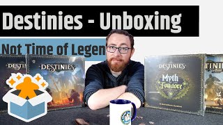 Destinies All In -  Unboxing & Rambling - An App Game I'm Exited For
