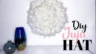 DIY FLUFFY JUJU HAT / SUPER EASY WALL DECOR || MSS WINNIE