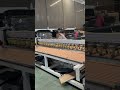 Sound-absorbing panel strips manufacture #acoustic #acousticpanels #wallpanel #manufacturing 🌿🌿