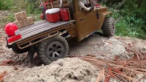 WPL C44KM CUSTOM TOYOTA LAND CRUISER FJ45 4WD 1/12 SCALE