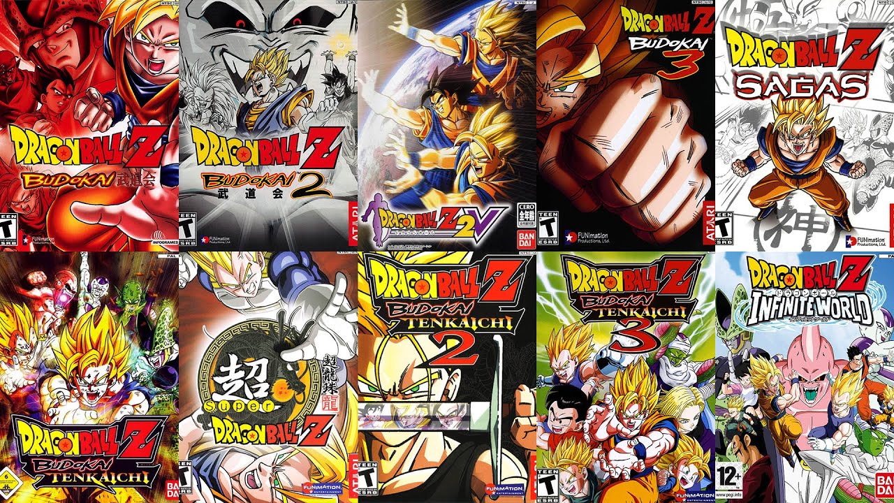 The Evolution Of Dragon Ball Z In PS2 (2002 - 2008)