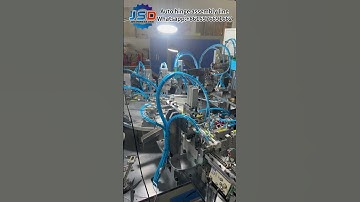hydraulic hinge automatic assembly machine #hingetools #assemblymachineline #cabinethinge