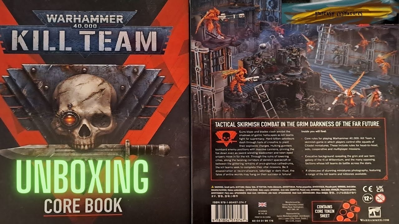 Warhammer 40k Kill Team Core Rules - Unboxing #killteam40k #warhammer ...