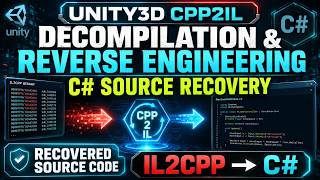 CPP2IL: 2026 Unity IL2CPP Reverse Engineering CPP2IL Decompilation C# Source Recovery Unity3D IL2CPP