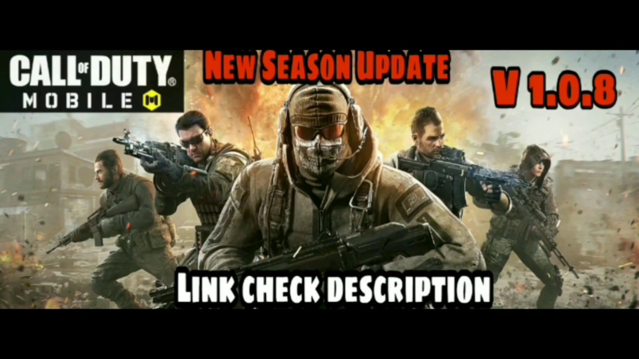 Call of Duty : Mobile New Season 1 Update New APK + OBB (V 1.0.8 ...