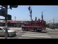 LAFD NEW RESCUE 98 Responding