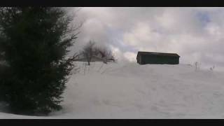 Snowboarding! Inverts and cork 540 attempts!