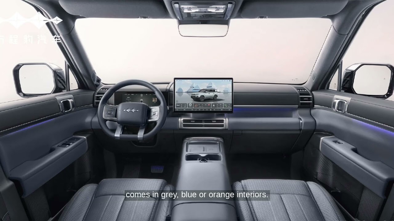 BYD Tai 7 SUV Interior Revealed Ahead of Q4 Launch