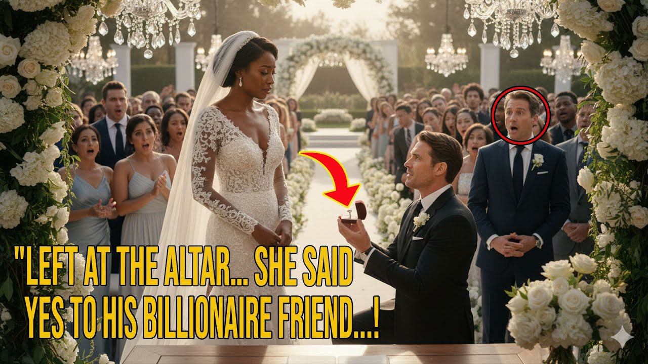 Он оставил свою темнокожую невесту ждать у алтаря — и через несколько минут она согласилась выйти...