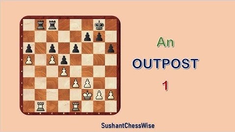 Lesson - 408 An Outpost - 1 . What Is An Outpost ?