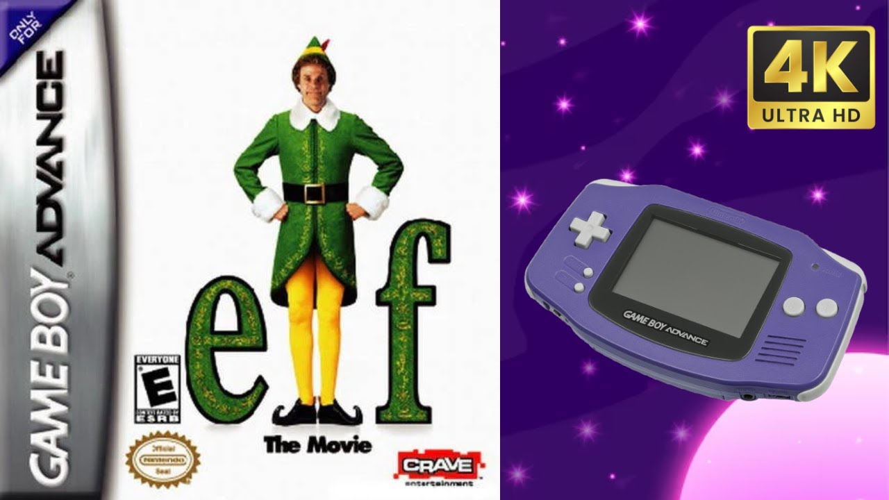 Elf: The Movie - Full Game Longplay, No Commentary [Gameboy Advance 4K 2160p]