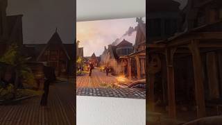 14 years later and still OBSESSED… #skyrim #painting #gaming #nostalgicgames #art #elderscrolls