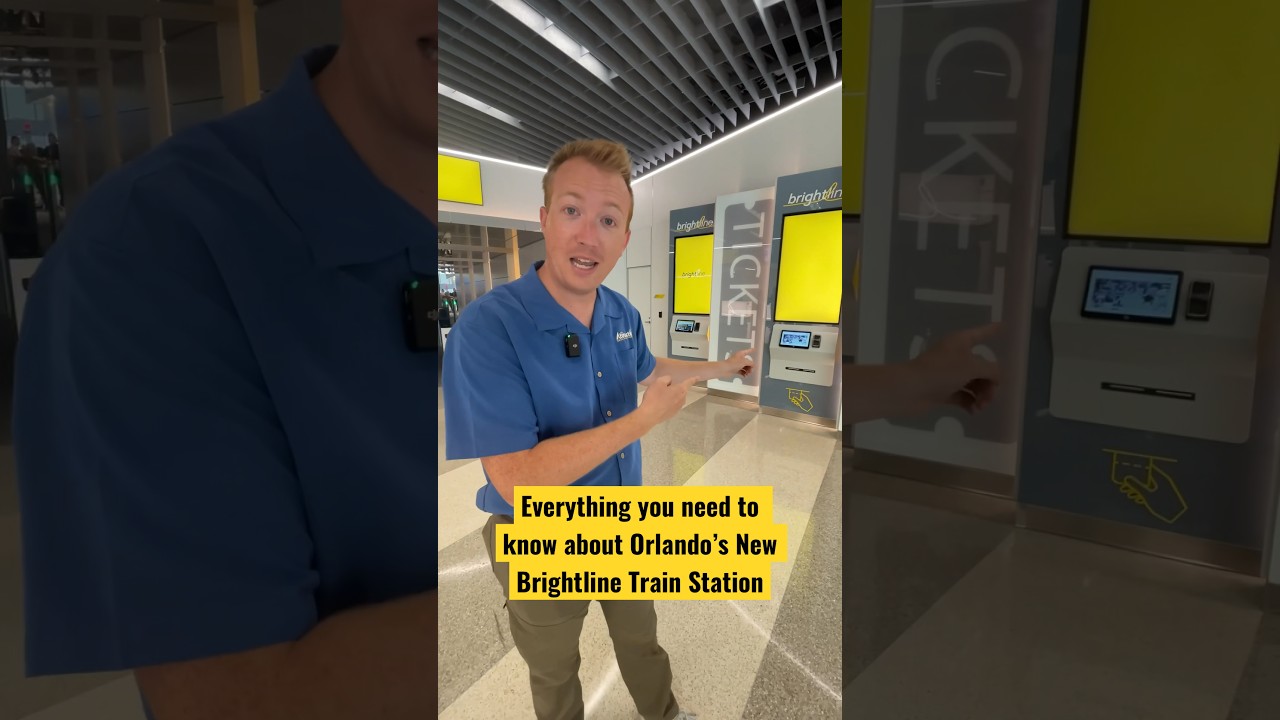 EVERYTHING You Need To Know About Orlando&rsquo;s New Brightline Train Station in 60 Seconds