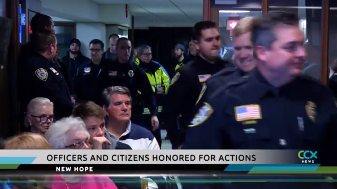 New Hope Police, Citizens Honored for Courageous Actions center for reproductive rights
