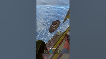 I Countered Large Oil Rig With Custom SMG #rust #shorts