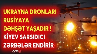 Son Dəqi̇qə Ukraynadan Rusiyaya Ağir Zərbələr - Moskvanın Neft Zavodlari Bombalandi - Nə Baş Veri̇r?