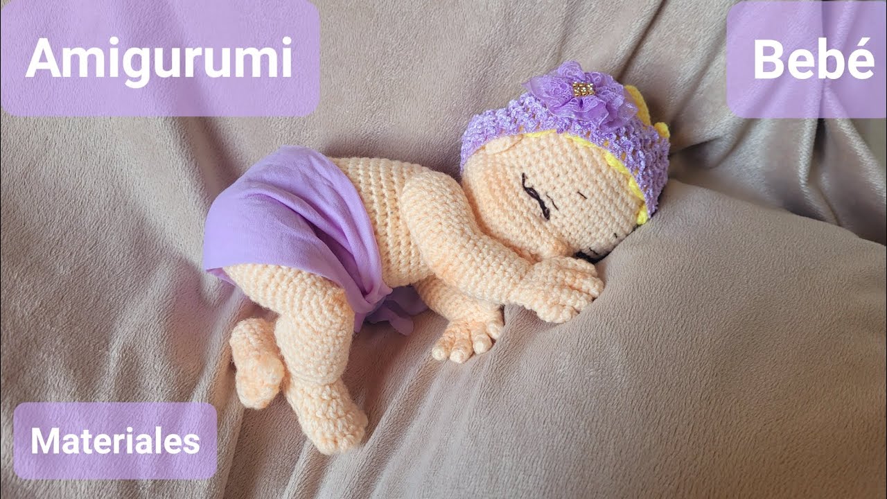 Amigurumi de bebé Byul fácil: Materiales (1/8)