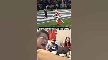 Bills Fans LIVE React to Rhamondre Stevenson Selling | Patriots vs Bills #nfl