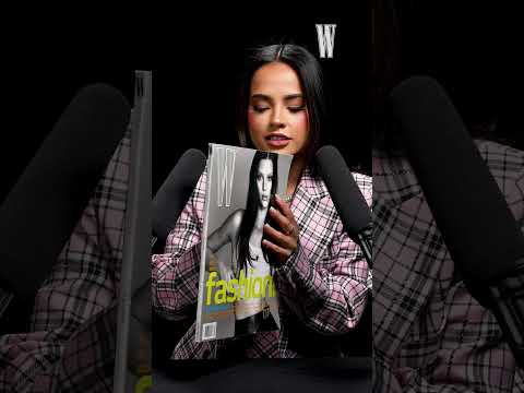 Watch Becky G Flip Through W Magazine | W Magazine