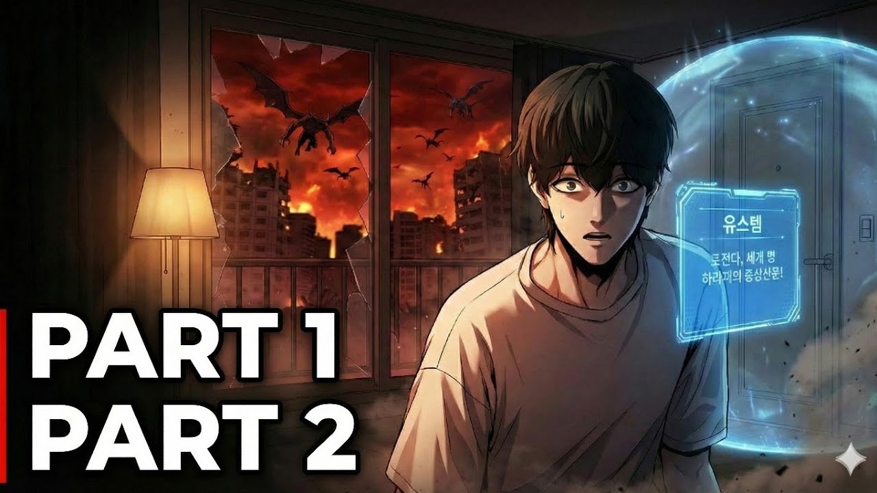 Ghar Se Bahar Nahi Ja Sakta 😱 Lekin System Ne Bana Diya GOD | The Ultimate Shut-In Part 1–2