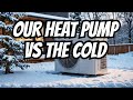 First UK cold weather to put our heat pump to the test - how did it perform?