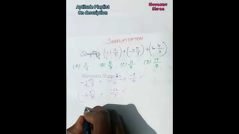 Quantitative Aptitude #Simplification Reasoning for all exams tnpsc group 1, 2 SSC RRB UPSC BANKING