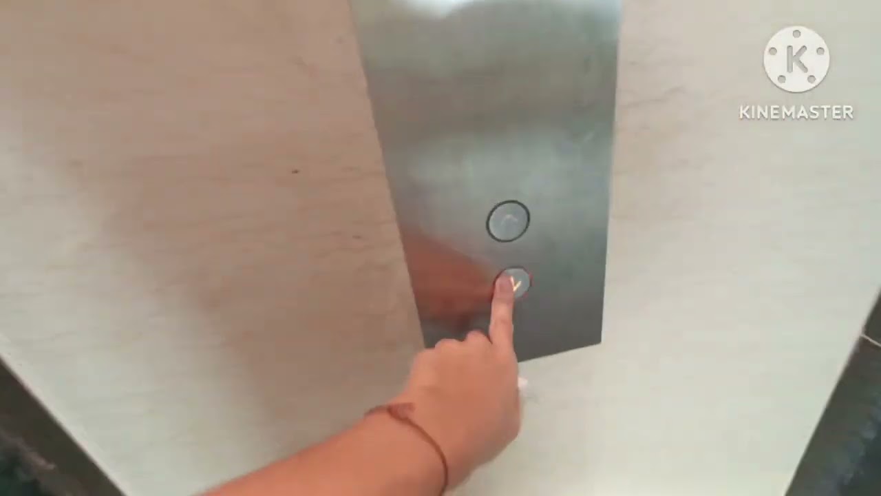 taking the hotel & carpark elevators at Kinta Riverfront hotel & Suites Ipoh