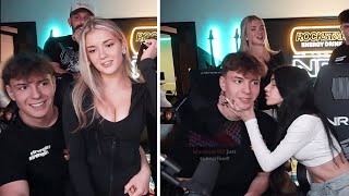 Clix Gets Kiss By Rachel Brockman On Livestream Profile