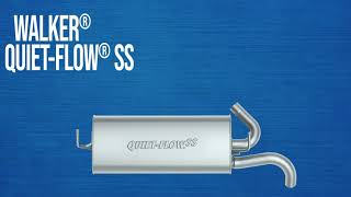 Walker® Exhaust Systems | Walker® Quiet-Flow® Stainless Steel Muffler Features
