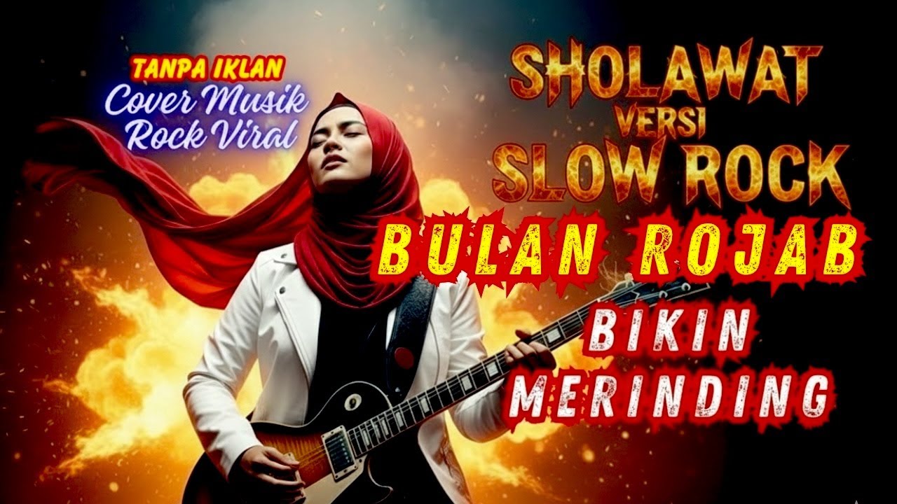‼️ BULAN ROJAB SHOLAWAT NABI | COVER ROCK BALAD TERBAIK 💥DOA  SEMOGA SEMUA KEINGINANMU TERPENUHI ‼️