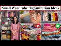 10 Wardrobe Organization Hacks | Space &amp; Money Saving Wardrobe Organization Ideas | Urban Rasoi