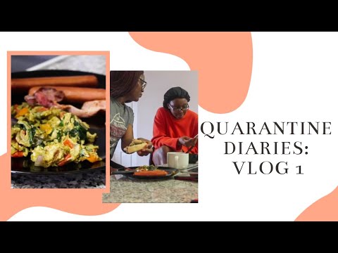 BREAKFAST IN QUARANTINE // HOW WE MAKE SCRAMBLED EGGS WITH BACON & SAUSAGE