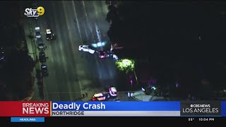 Deadly crash in Northridge inures 7 people