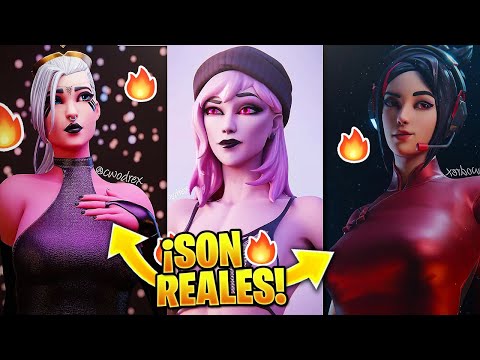 👉¡ASI ES COMO SE VE LA "VERSIÓN REALISTA Y SEXY" DE LAS SKINS FEMENINAS DE FORTNITE!🔥 Fortnite Thicc